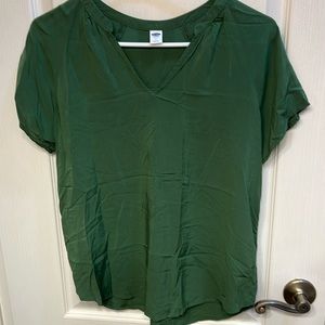 NWOT Old Navy Olive Green Top